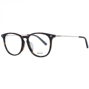 Bally BY5048‑D Tortoiseshell Eyeglasses for Women – Brown, Size 53