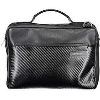 Calvin Klein Carbon Top Handle Laptop Tasche für Herren, Schwarz