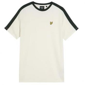 Lyle & Scott Men's Classic Contrast T-Shirt – White (Regular 36)
