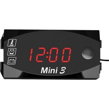LED Motorrad Uhr Thermometer Voltmeter IP67 wasserdicht