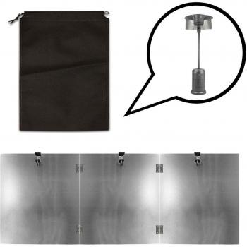 Propane Terrace Heater with Heat Reflector and Storage Bag