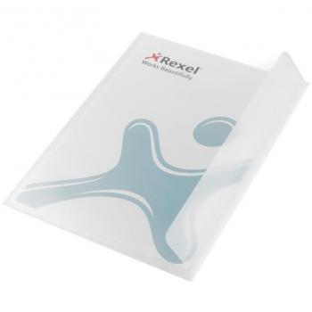Rexel Anti-Slip Polypropylene Flap A4 Folder Pack of 25