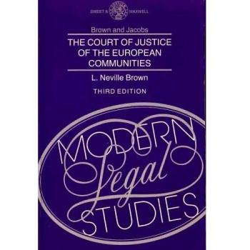 The Court of Justice of the European Communities,  Modern Legal Studies