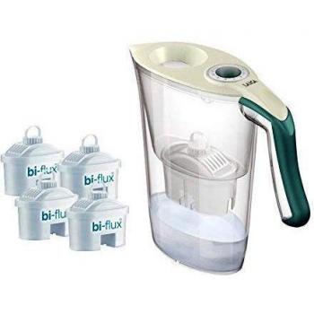 Caraffa filtrante Laica J9059A1 Tosca con 4 Filt