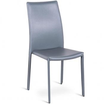 Sedia Metallo Pvc Kitty Grigio