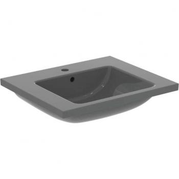 Lavabo pour meuble I.life B gris brillant 61×51 cm
