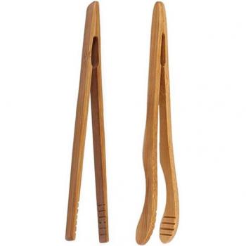 Pince à thé et pincette bambou