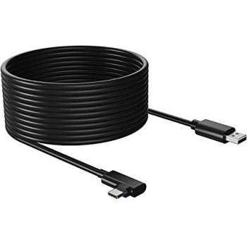 DOMAX Oculus Quest 2 USB 3.2 Link Kabel, 5M, Type-A auf Type-C, 5GB/S, Schwarz