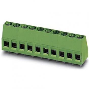 Borne de PCB Macho 12 Vías 17.5A Verde