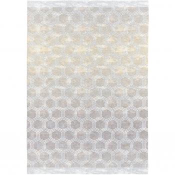 Tapis Coton Déco Beige 140x200