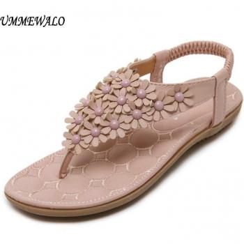 UMMEWALO Women's Gladiator Flip Flops