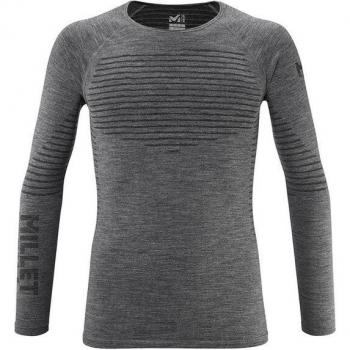 Millet Drynamic Thermal Long Sleeve Top, Anthracite Grey, L-XL (Male)