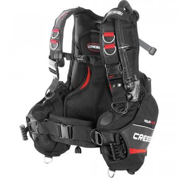 Cressi BCD Zorrero Aquaride XL Negrorojizo