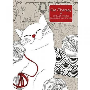 Cat Therapy: A mindful colouring book for adults-Charlotte Segond-Rabilloud