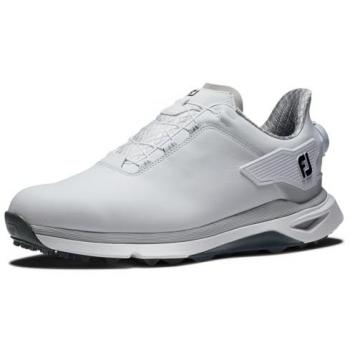 FootJoy Pro SLX Boa Herren Golfschuhe, spikeless, weiß/silber