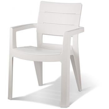 Silla Apilable Blanco Ibiza en Resina