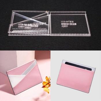 Leathercraft Acrylic Card Holder DIY Kit