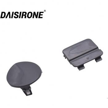Cubierta de remolque para parachoques trasero y delantero BMW E90 E91 LCI, color negro