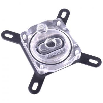 UC‑2 LT Phobya CPU Cooler (Intel 775,1150,1151,1155,1156,1366,2011) Nichel‑Argento Plexi