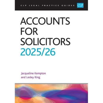 Accounts for Solicitors 2025/26 : Legal Practice Course Guides (LPC)