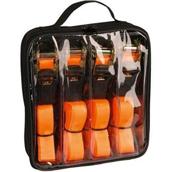 Kerbl Spanngurt-Set 4-teilig mit Ratsche 5 m 500 kg