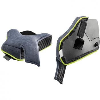 Nolan N53 Clima Comfort Guanciali Taglia XXXL Nero Giallo Fluo
