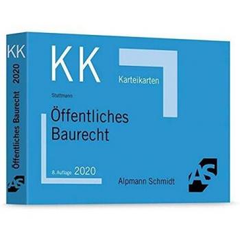 Karteikarten Öffentliches Baurecht