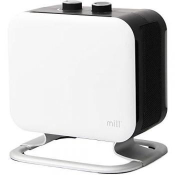 Mill 99480 1800W Portable Fan Heater with Steel Fronted Design