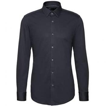 Chemise longues Boss P-HANK-S Kent Dark Blue 40 masculin