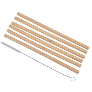 Kit de 6 Pailles avec Brosse