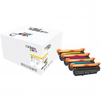 Freecolor M551 Toner Set für HP Color LaserJet M551, 4-farbig, wiederaufbereitet