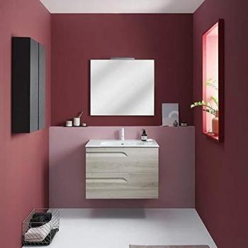 Mueble Royo Vitale 2 Cajones Blanco Nature 80 cm para Baño