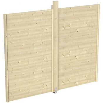 Wand für Pavillon Toulouse Fichte 270 x 209 cm