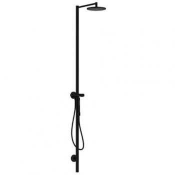Axor Starck doucheset avec thermostat, douche de tête 240 mm, couleur noir mat