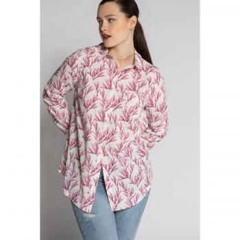 Camicia a maniche lunghe con stampa fiorita, Donna, Beige, Taglia: 48/50, Poliestere, Studio Untold