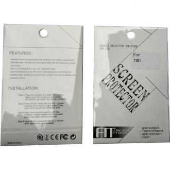 20 Pieces Soft Display Protector Film for Canon 1DX MARK II 1DX 5D 6D 50D 60D 70D 77D 80D 200D Rebel T5 1200D Kiss X70