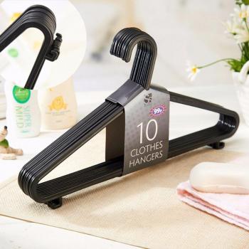 10Pcs Children’s Plastic Hangers