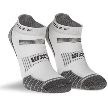Hilly Cheville Chaussettes Antibulles – 3 Paires (Blanc/Gris)