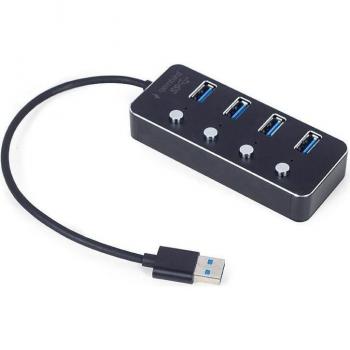 Concentrateur USB 3.1 Gen 1 Gembird UHB-U3P4P-01