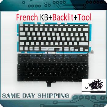 OEM Backlit French AZERTY Keyboard for Macbook Pro 13 A1278