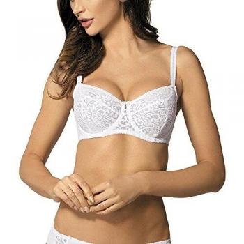 Gorteks Marilyn/B2 Eleganter Soft BH, Regulierbare Träger, Top Qualität, Made In EU, nude, 85D