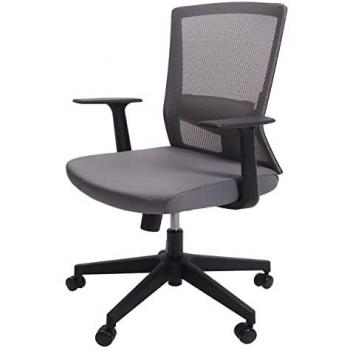 Silla de Trabajo Cintura Ajustable Gris