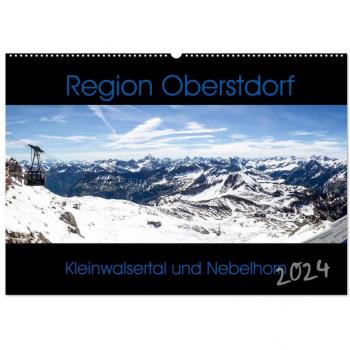 Wandkalender 2024 Oberstdorf-Kleinwalsertal-Nebelhorn