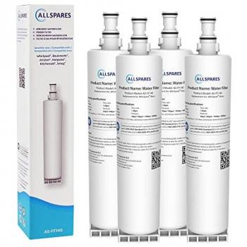 Filtro refrigeratore Allspares 4 unità per Whirlpool SBS002 / SBS200
