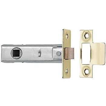 Bronze Finish 64mm Tubular Mortice Door Latch Plates (Fixings Included) – Electro‑Brass