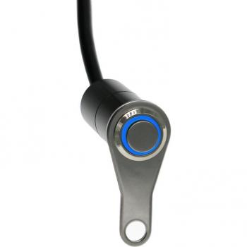 MoFlyeer Stainless Steel Motorcycle LED Switch for Fog Light, Horn, Start & Kill Functions