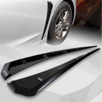 Accessori Ventilazione Frontale Nero Lucido per Honda Civic 2016‑2020