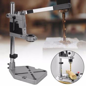 Adjustable Drill Press Workstation with Enhanced Clamp Features