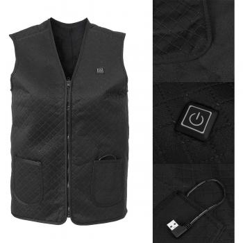5-Zone USB Heated Vest for Men
