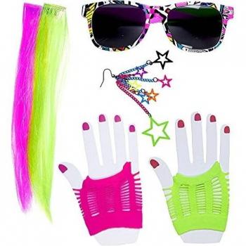 Girls Just Wanna Have Neon Fun! – Widdmann 80er Accessoireset